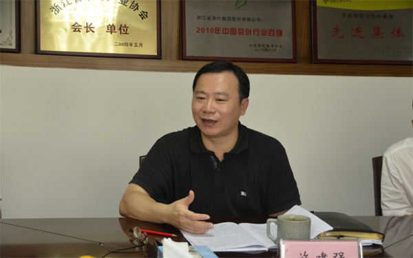 省供銷(xiāo)社馬柏偉主任來(lái)福士達集團公司調研指導工作